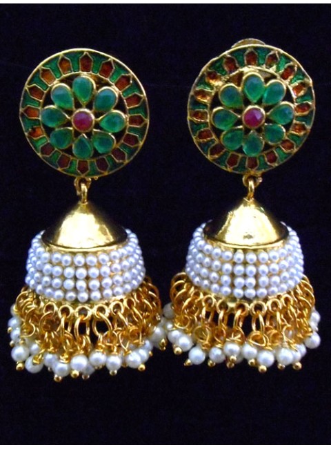 Polki Earrings